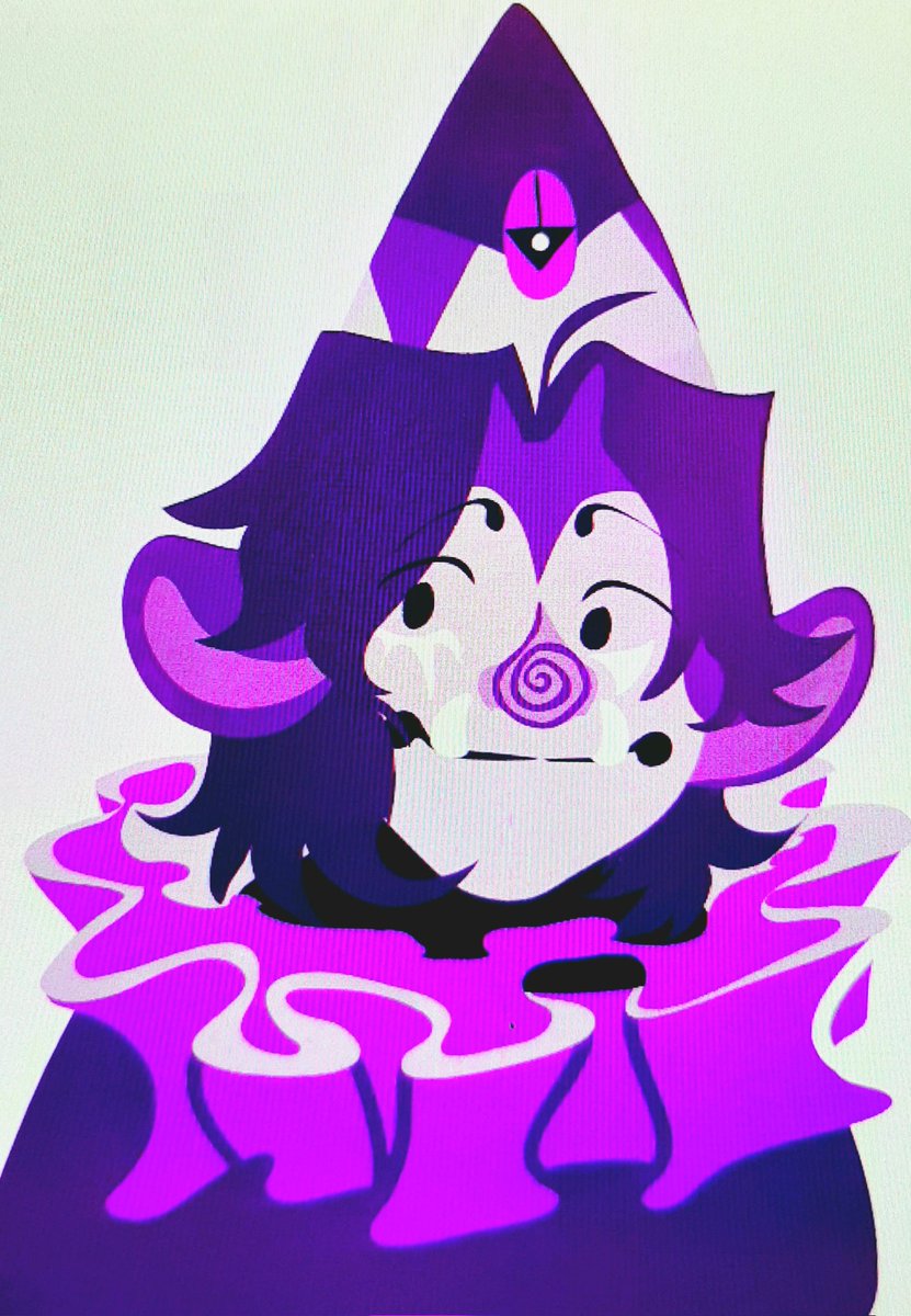 Bam, suddenly, an attack on <a href="/alf0ni/">alfie🇬🇷</a>!!
(And a little sketch with computer graphics)
Hehe, it looks like someone got locked in a pumpkin