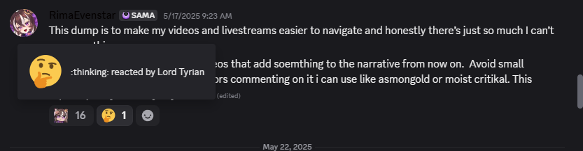 Jemenex's tweet photo. idk what ur on about I haven't hidden anything did you confuse me for Mizu saying he makes alts to ban evade?

how about this one. Can you explain why Mizu says this?

"I only showed that because thats all I could capture in 1 screenshot. I was on my computer and I just like control C or not Control Z i uh what is Control Alt Print Screen. I just Print Screened it pasted it into twitter and then tried to crop it a little bit to cut off the top and bottom."

So Mizu took this screenshot? That's kinda weird considering theres a reaction in the screenshots belonging to a certain person who apparently Mizu unbanned. Is this another Mizu alt or can Mizu not keep up with their own lies?