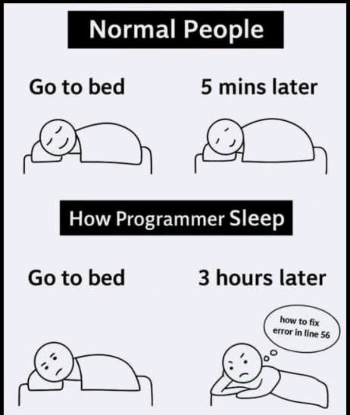 dev_TEMITAYO's tweet image. Bro 😭 I still remember one night I had a bug. I was so tired, I just went to sleep, only to dream about the exact fix 💀 Woke up, tried it, and it worked 😭
