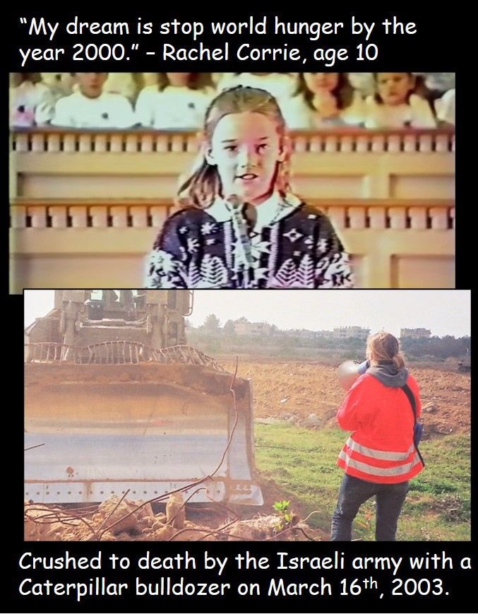 <a href="/ConceptualJames/">James Lindsay, anti-Communist</a> You're so full of shit. Israel has been demolishing Palestinian homes for DECADES. 
Rachel Corrie was MURDERED by the IDF 25 years ago! All she did was stand in the way off a fucking Bulldozer who just drove over her. 

Terrorism itself was INVENTED BY ISRAEL. 
The first