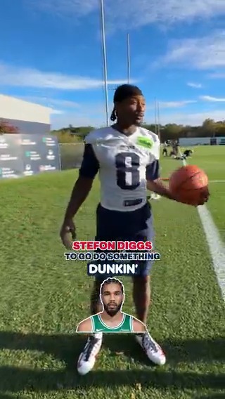 Which @NBA player could play in the @NFL right now? 🤔🏀

@dunkindonuts | #NEPats 