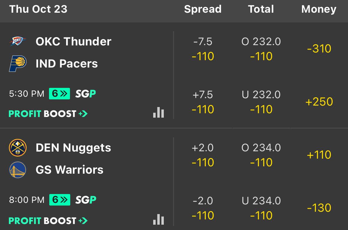 Precision Picks (@_precisionpicks) on Twitter photo 🏀NBA VIP PICK
‘25-‘26 NBA Season: 1-0💰
Sending today’s max graded NBA VIP position to all who 𝗟𝗜𝗞𝗘 + 𝗥𝗧 + 𝗖𝗢𝗠𝗠𝗘𝗡𝗧𝗦 below ⬇️ 🏀NBA VIP PICK
‘25-‘26 NBA Season: 1-0💰
Sending today’s max graded NBA VIP position to all who 𝗟𝗜𝗞𝗘 + 𝗥𝗧 + 𝗖𝗢𝗠𝗠𝗘𝗡𝗧𝗦 below ⬇️