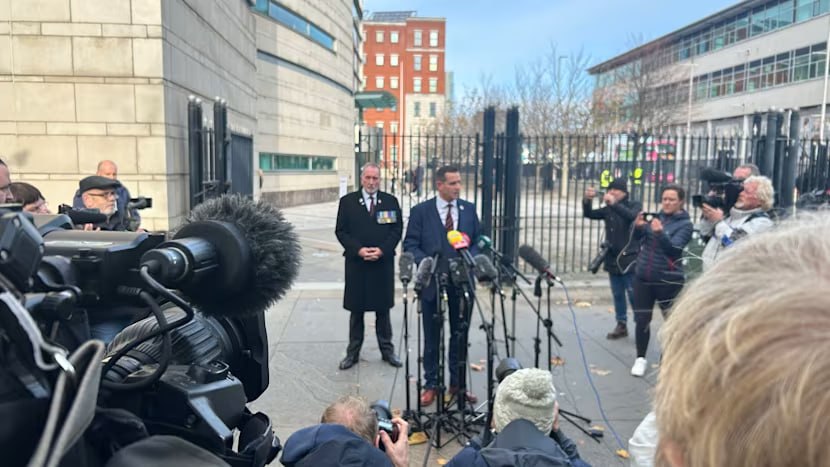 UnityNewsNet's tweet image. A former paratrooper accused of murdering two civilians in the Bloody Sunday shootings in Northern Ireland 53 years ago has been found not guilty.

Soldier F - who cannot be identified for legal reasons - was accused of killing James Wray and William McKinney during disorder…