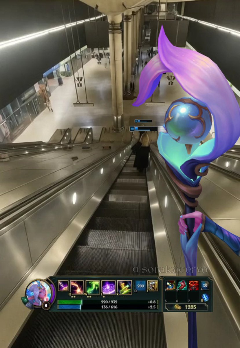 how a soraka player sees the world