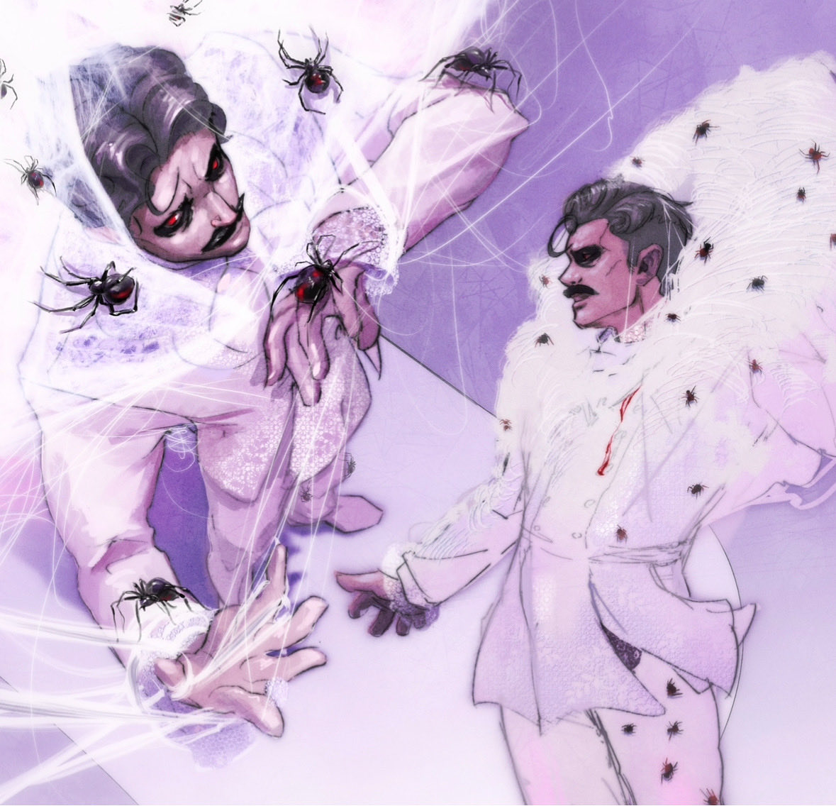 lunorevo's tweet photo. Evah Destruction’s groom look from this week’s Dragula episode 😝🕸️🕷️ https://t.co/W7ScSGO8WV