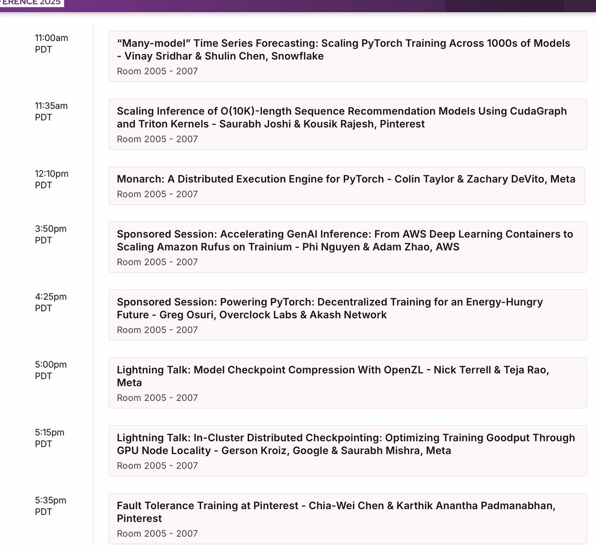 RahelJhirad's tweet image. PyTorch at Scale #PyTorchCon #PyTorchLive