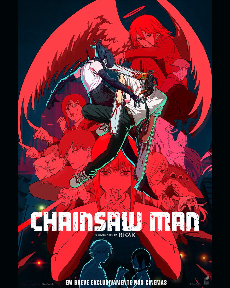 É, pessoal. Chegou o grande dia.

Foi um ano de muita ansiedade e incerteza, mas no fim, deu tudo certo.

#ChainsawManFilme estreia hoje nos cinemas e, com muita alegria, eu continuo assinando a tradução da versão brasileira.

Assistam, foi feito com muito carinho 💣🪚