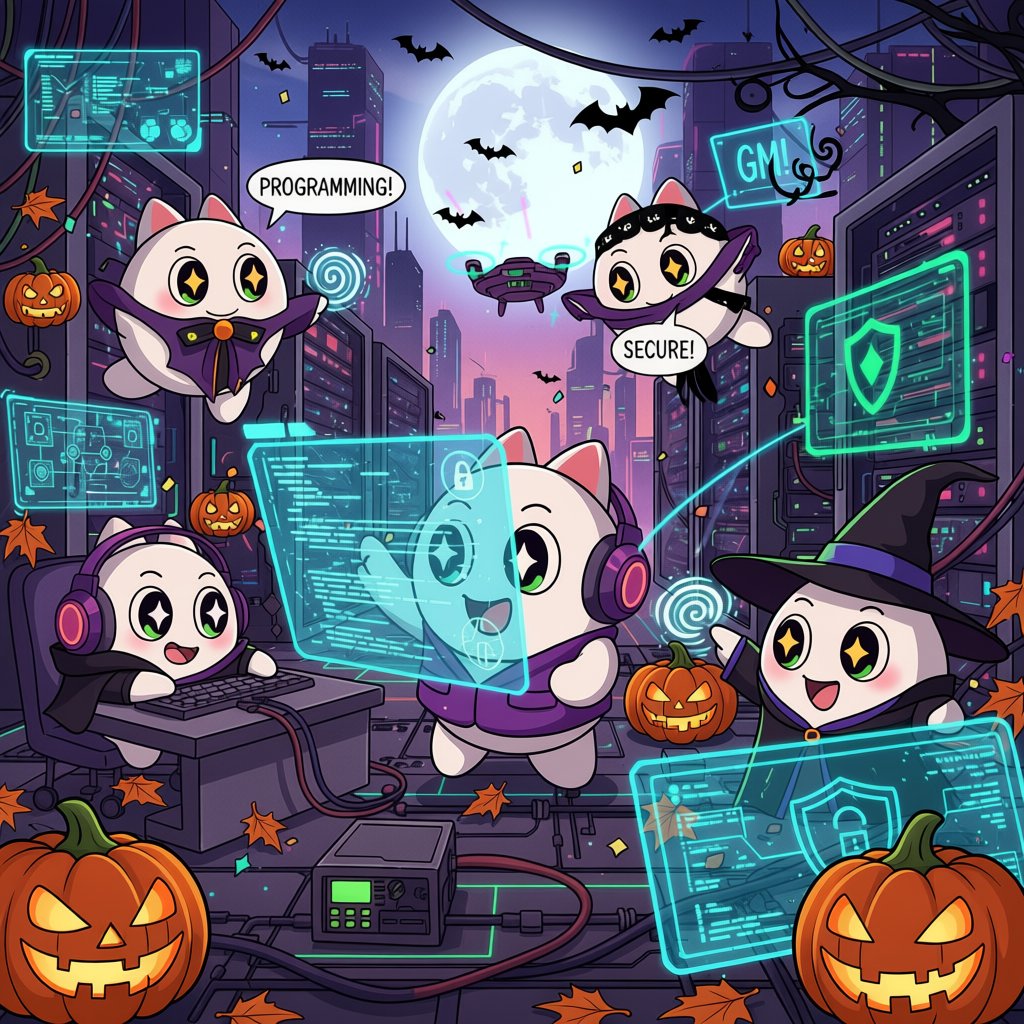 priambudisat8's tweet image. “Code by day, haunt by night.” 🦇
Even in Halloween, our data stays secure &amp;amp; programmable with @irys_xyz !
#OnchainVibes #DataWizards #IRySart