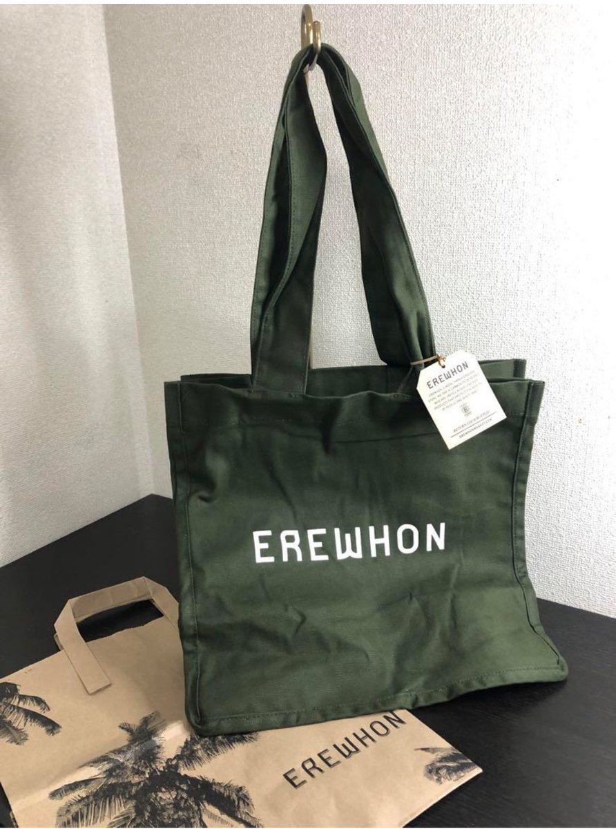 【新品未使用】EREWHON リネンエコバッグ に ゆ 🚘🚬 on X