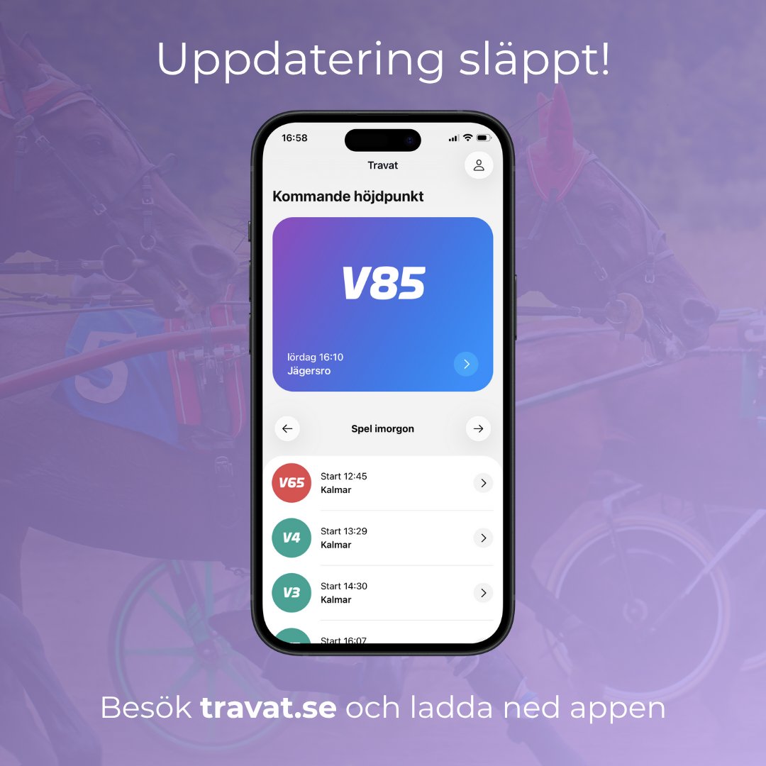 travdrag_se's tweet photo. Uppdatering släppt! ✨
👉 Besök https://t.co/20CtZSgfmn och ladda ner appen. https://t.co/5uiTOV9FZM