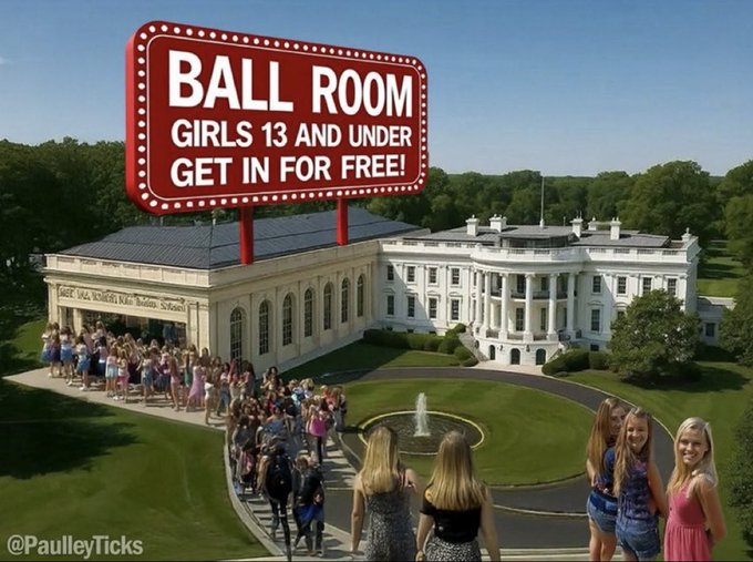 <a href="/WhiteHouse/">The White House</a> Epstein Ballroom