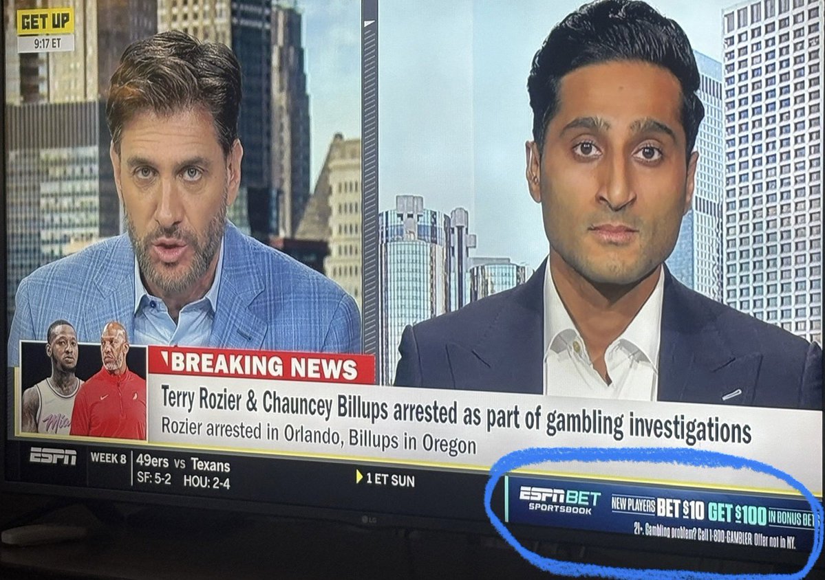 It’s as if ESPN is creating their own irony and Satire