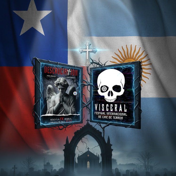 La oscuridad tiene nombre: DESCRUCIFIXION🕯️
Una obra inquietante de Nora Zorzoli y Hugo Barreto🩸donde el terror y la fe se entrelazan en un grito imposible de olvidar 📚💀Presentación exclusiva en Chile 🇨🇱
#TerrorLiterario #PresentaciónEnChile #Festivaldecine #NovelaDeTerror