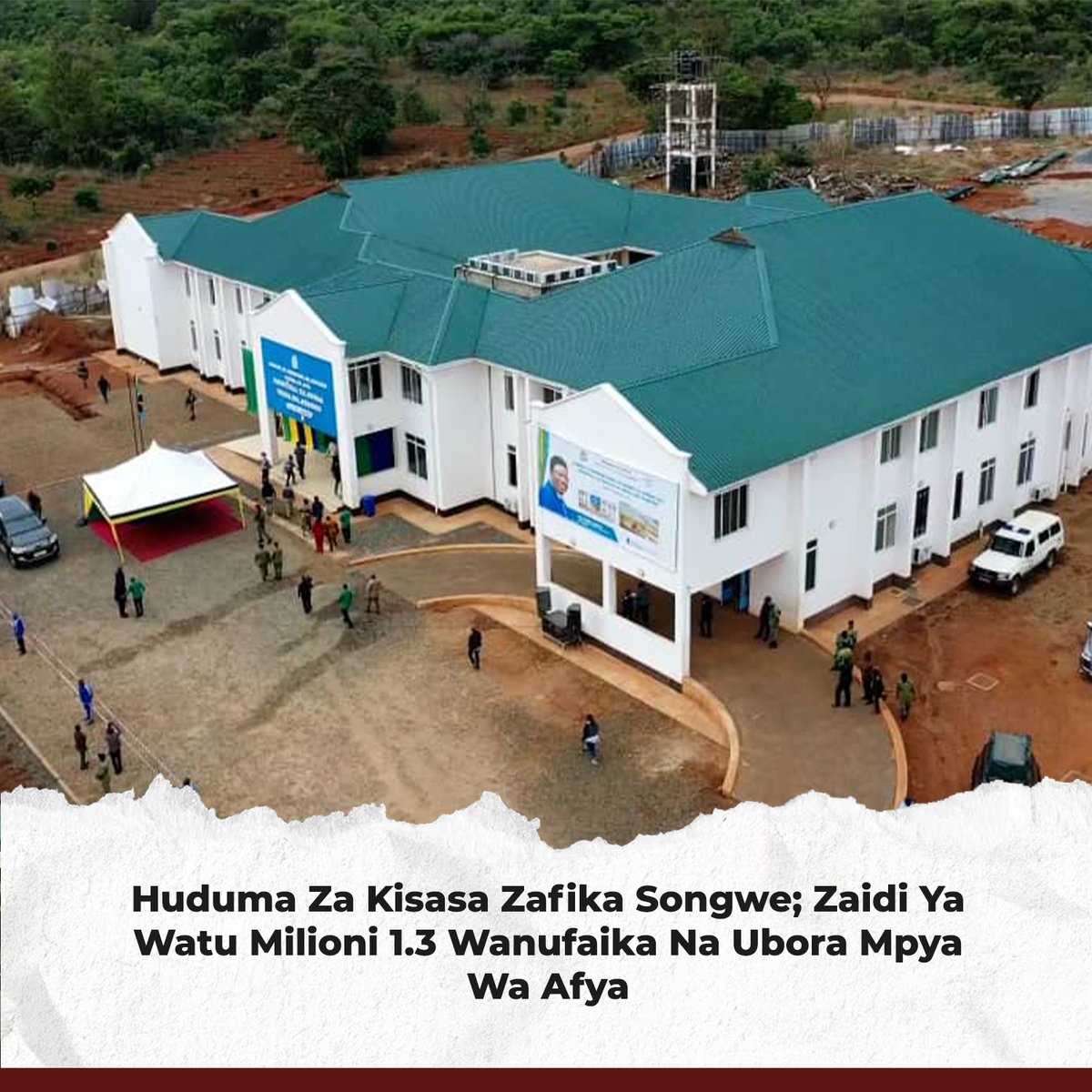 Zaidi ya wananchi milioni 1.3 wa Mkoa wa Songwe sasa wananufaika na huduma za afya za kisasa kupitia Hospitali ya Rufaa ya Mkoa, ambayo imejengwa kwa zaidi ya shilingi bilioni 13.46 kati ya bilioni 16.7 zilizotolewa na Serikali hadi Juni 2025.

Mradi huu ni alama ya mageuzi