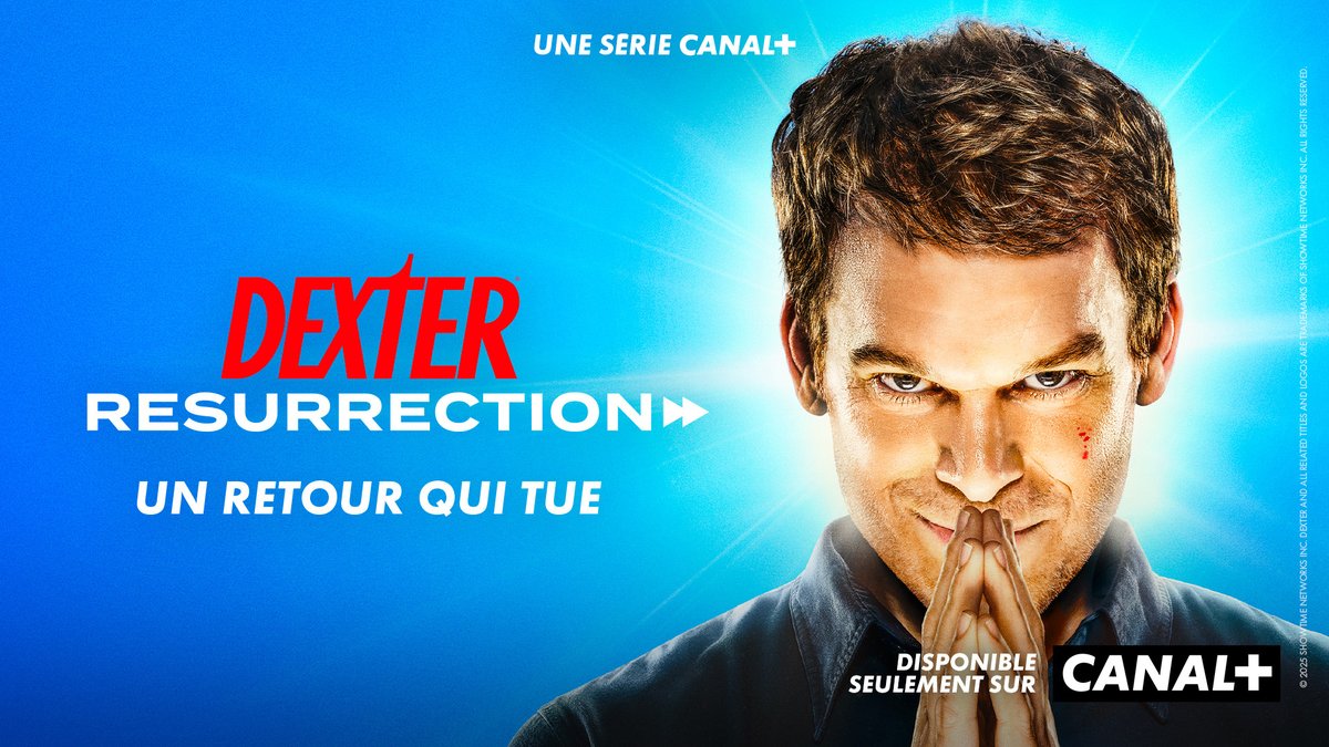 canalplusgroupe's tweet image. 🩸10 millions de visionnages, ça fait beaucoup de témoins pour un tueur en série

Dexter : Resurrection, un retour qui tue