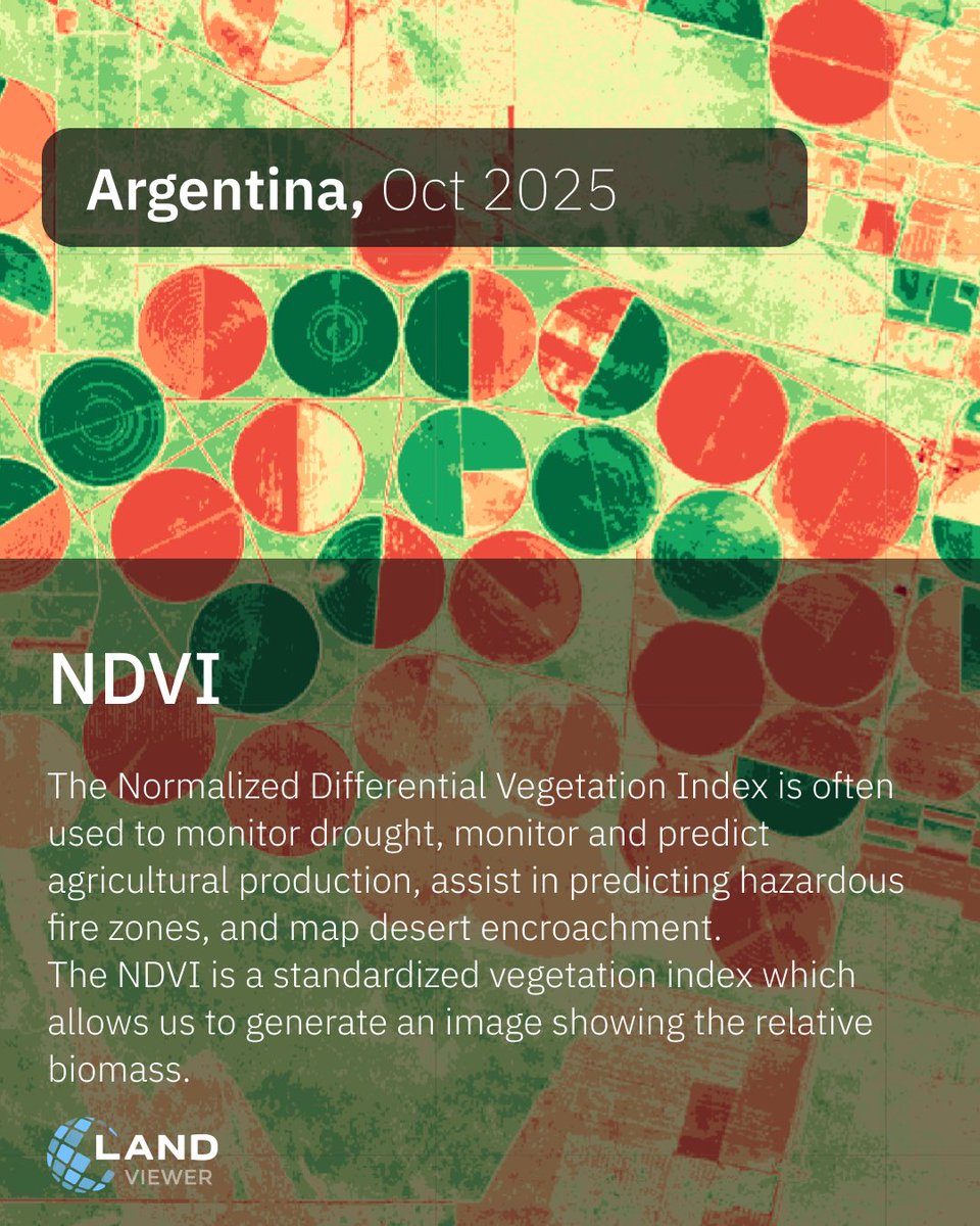 EOSDALandViewer's tweet image. Meet the updated Layers in EOSDA #LandViewer.
Analyzing your territory has never been easier. Sign up now and get full access to analysis tools: bit.ly/4m7wrtC

✅ #NDVI, #NDWI, #NDSI available for free after registration.