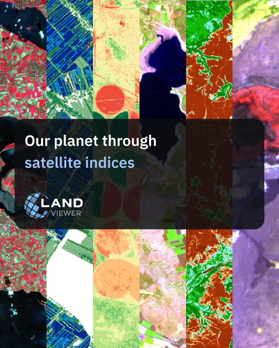 EOSDALandViewer's tweet image. Meet the updated Layers in EOSDA #LandViewer.
Analyzing your territory has never been easier. Sign up now and get full access to analysis tools: bit.ly/4m7wrtC

✅ #NDVI, #NDWI, #NDSI available for free after registration.