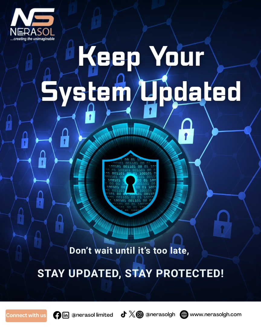 nerasolgh's tweet image. Don&apos;t let outdated software be your weakest link! Regular updates are crucial for patching vulnerabilities and keeping cyber threats at bay. Stay proactive, stay secure.

#Cybersecurity #SoftwareUpdates #StayProtected #NeraSolgh