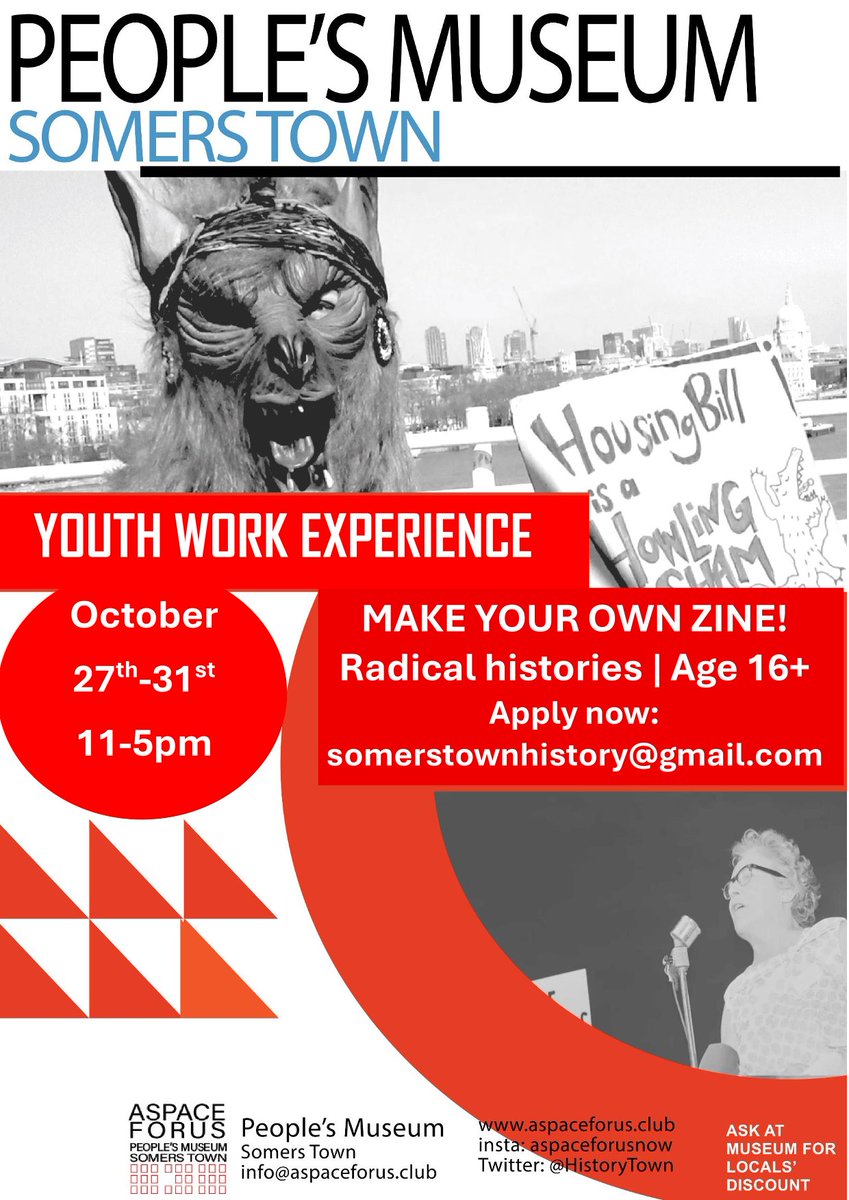 A Space For Us ~ People's Museum Somers Town tweet media