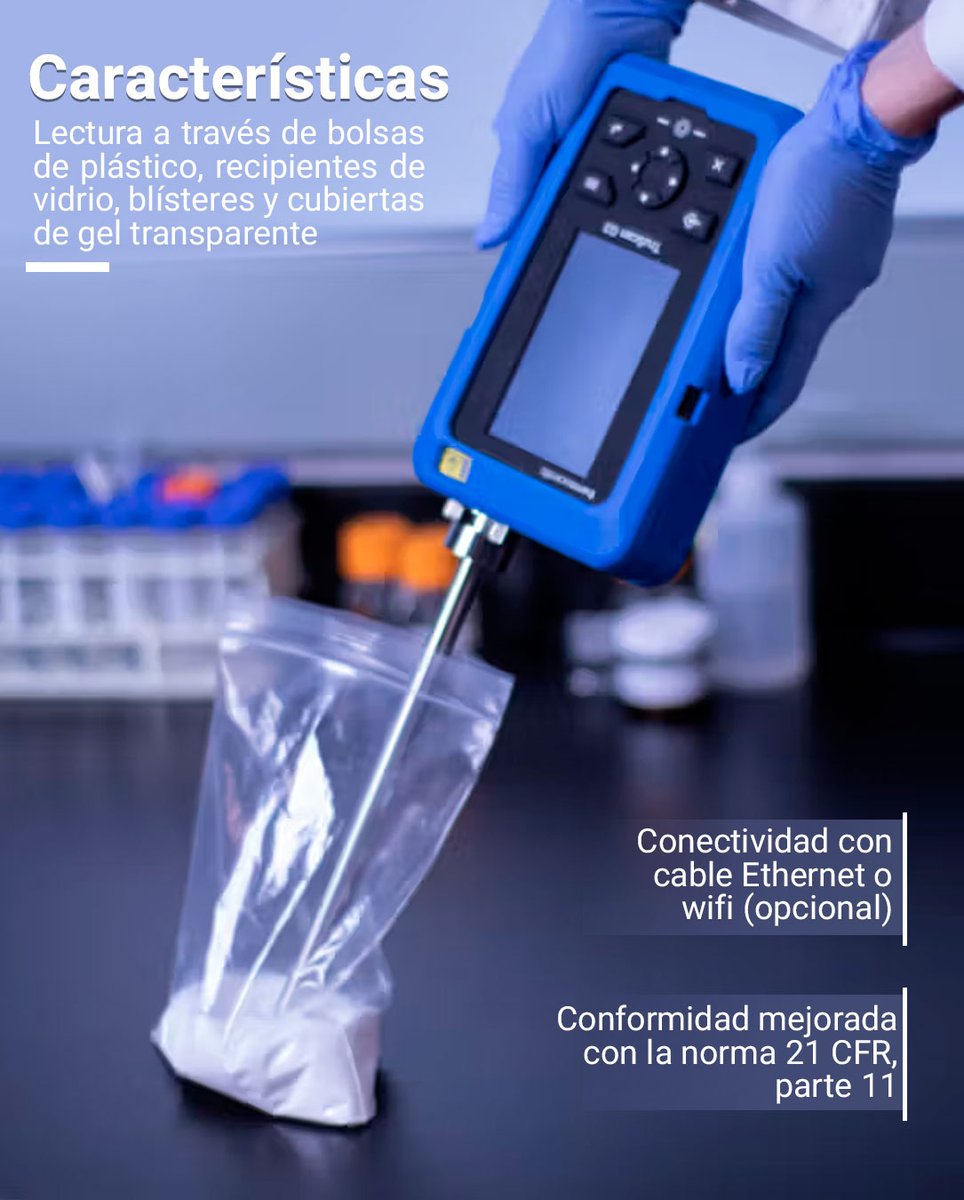 LabTechMexico's tweet image. La precisión no se negocia.

El TruScan™ G3 ofrece verificación Raman portátil, rápida y conforme con GMP.

Lab-Tech impulsa la calidad farmacéutica con tecnología que hace la diferencia.

#Labtech #TruScanG3 #Farmacéutica #ControlDeCalidad #TecnologíaCientífica