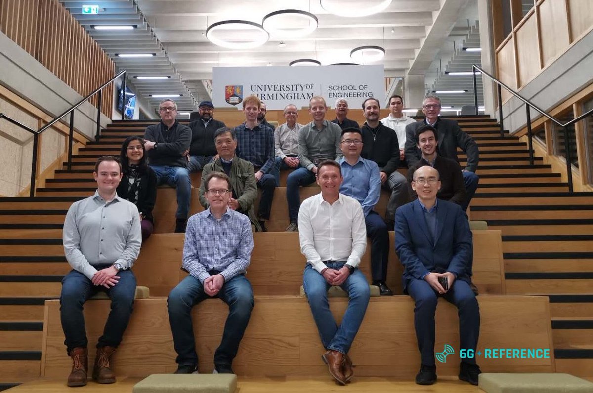 6G_Reference's tweet image. 📡#6GREFERENCE  team picture from our meeting at @unibirmingham with all our partners:

🔹@CttcTech
🔹@ETH_en
🔹@ericsson
🔹@CEA_Leti
🔹@anteral_space
🔹@AustraloTeam
🔹@imec_int
🔹University of Twente
🔹ACP AG

Discover +: 6greference.eu/the-team/ 

#6G #Telecommunications #SNSJU