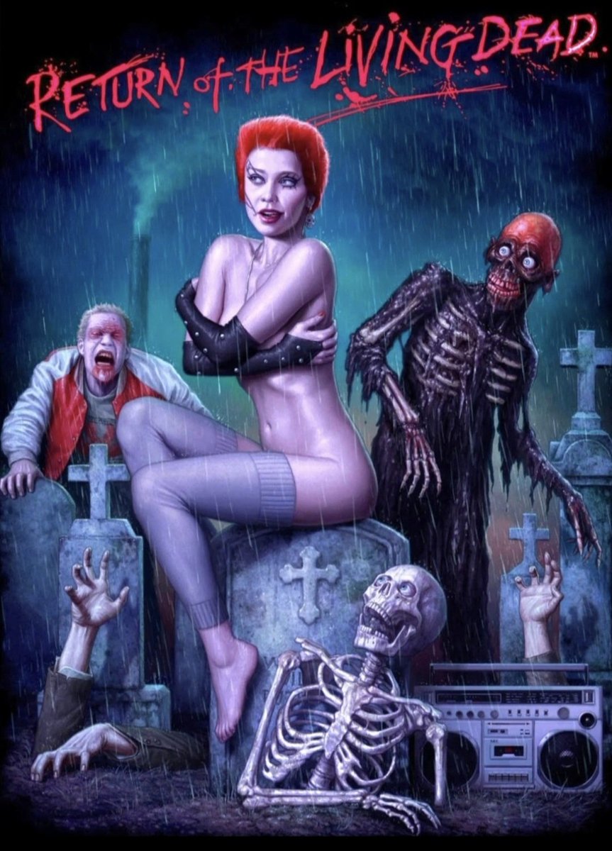 🎶Do you wanna party🎶
🎶It's party time🎶 🧟‍♀️🪦