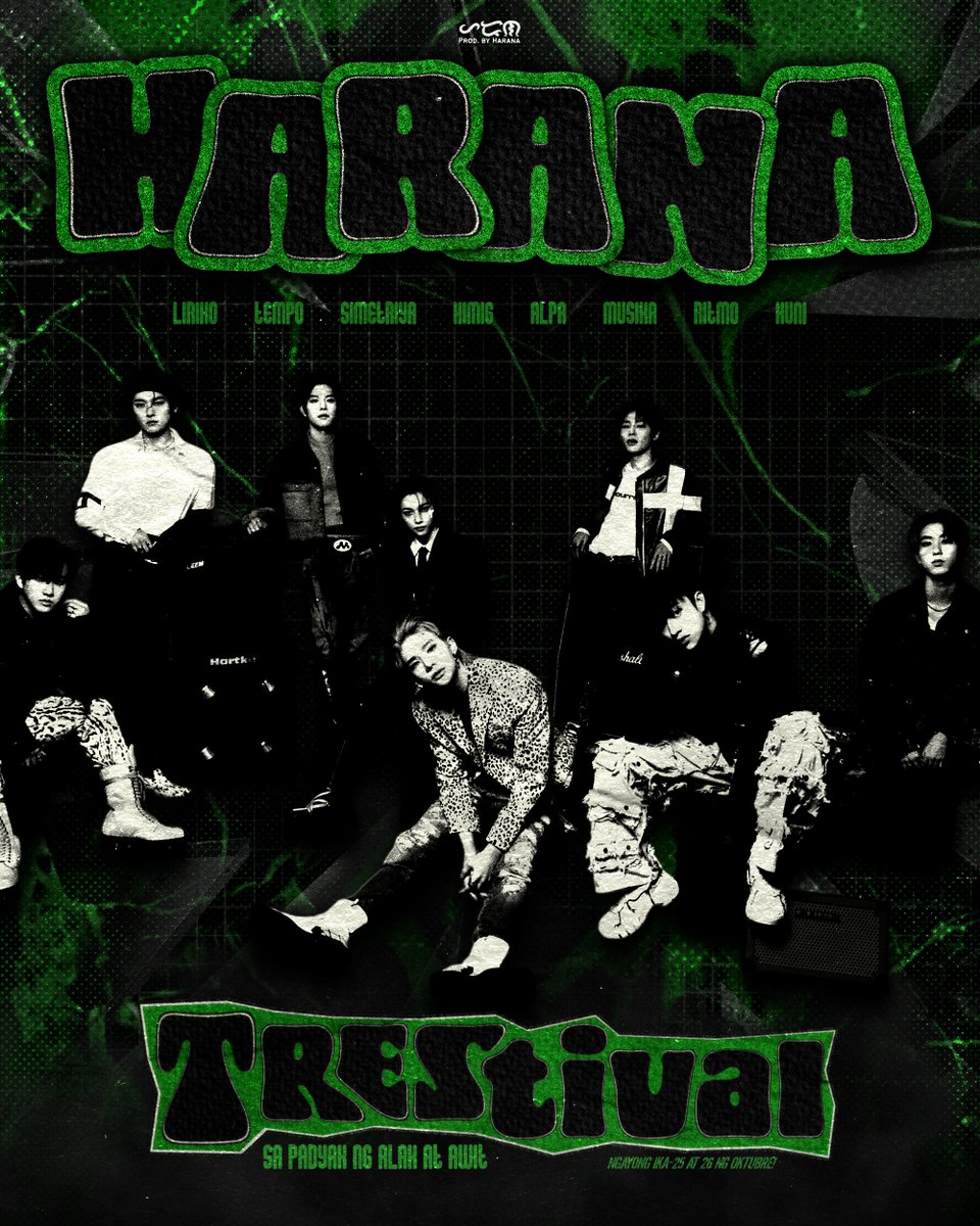 HARANA ( ᜑᜇᜈ )
TRES’tival: Harana at Inuman

Harana sa gitna ng tawanan at tugtugan.
2025.10.23 THU 11:30PM GMT+8

#ᜑᜇᜈ #HARANA
#LimitlessTresta