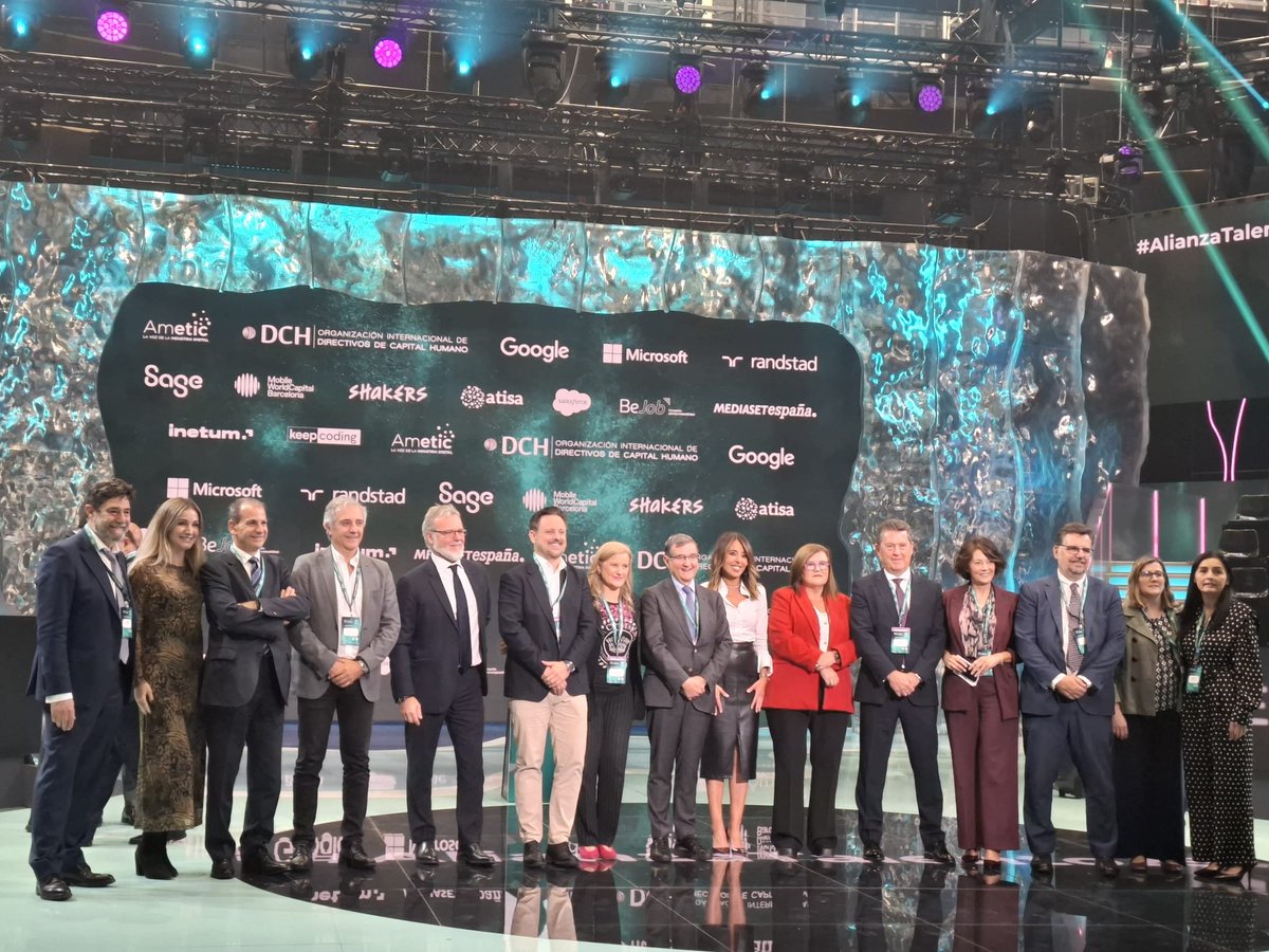 ✨ Cerramos una jornada inspiradora en el #AlianzaTalento25, donde la innovación, la colaboración y el talento han sido los grandes protagonistas.

🙏 Gracias a ponentes, asistentes y partners por hacer de esta edición un éxito compartido.
Seguimos impulsando juntos el talento