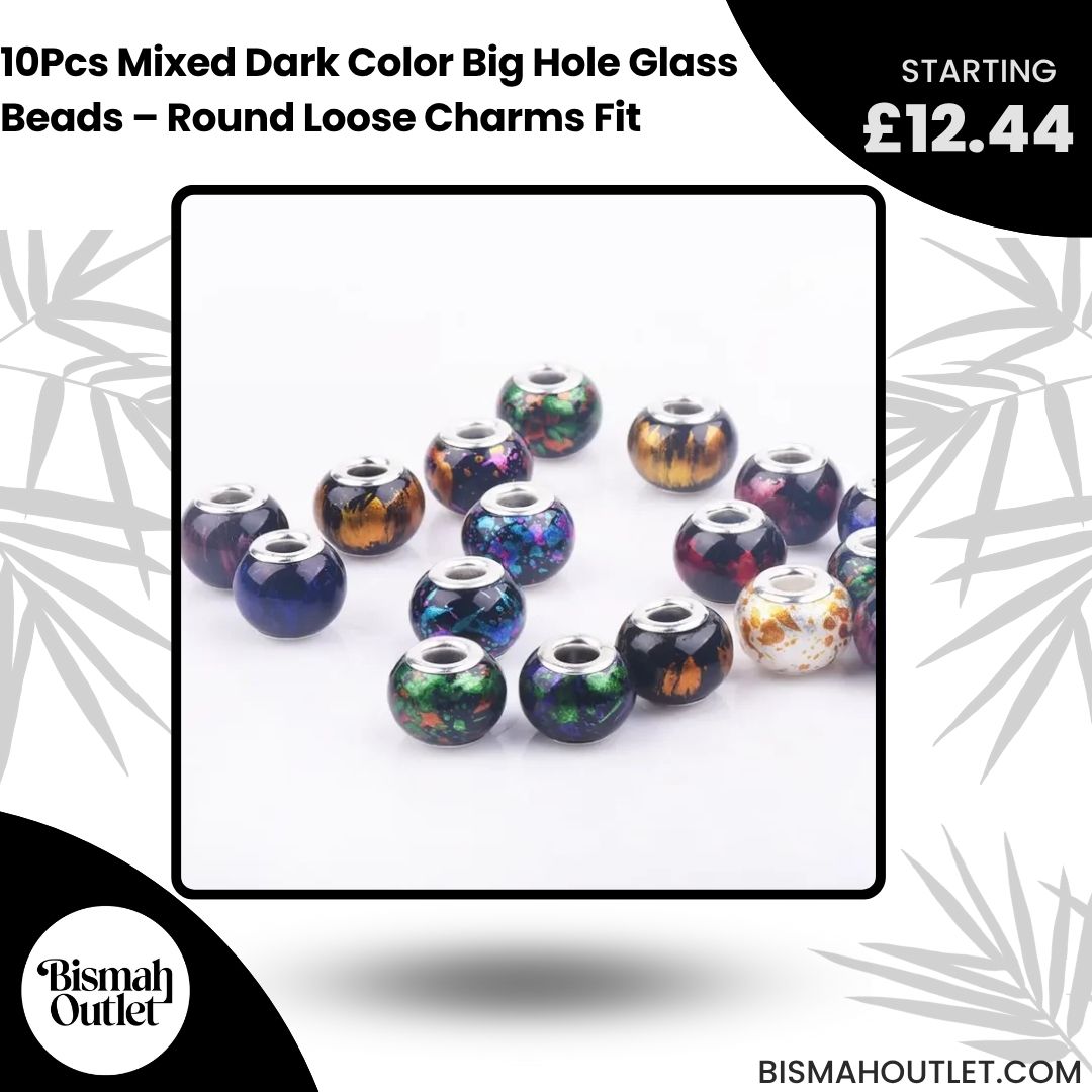 BismahOutlet's tweet image. 💎🌑 Add depth &amp;amp; style to your bracelets!
10Pcs Mixed Dark Color Big Hole Glass Beads — perfect for Pandora-style bracelets &amp;amp; DIY jewelry projects. 💖
🛒 Shop: bismahoutlet.com/products/10pcs…
#BismahOutlet #GlassBeads #PandoraStyle #DIYJewelry #BraceletCharm #GiftForHer #TrendyAccessorie