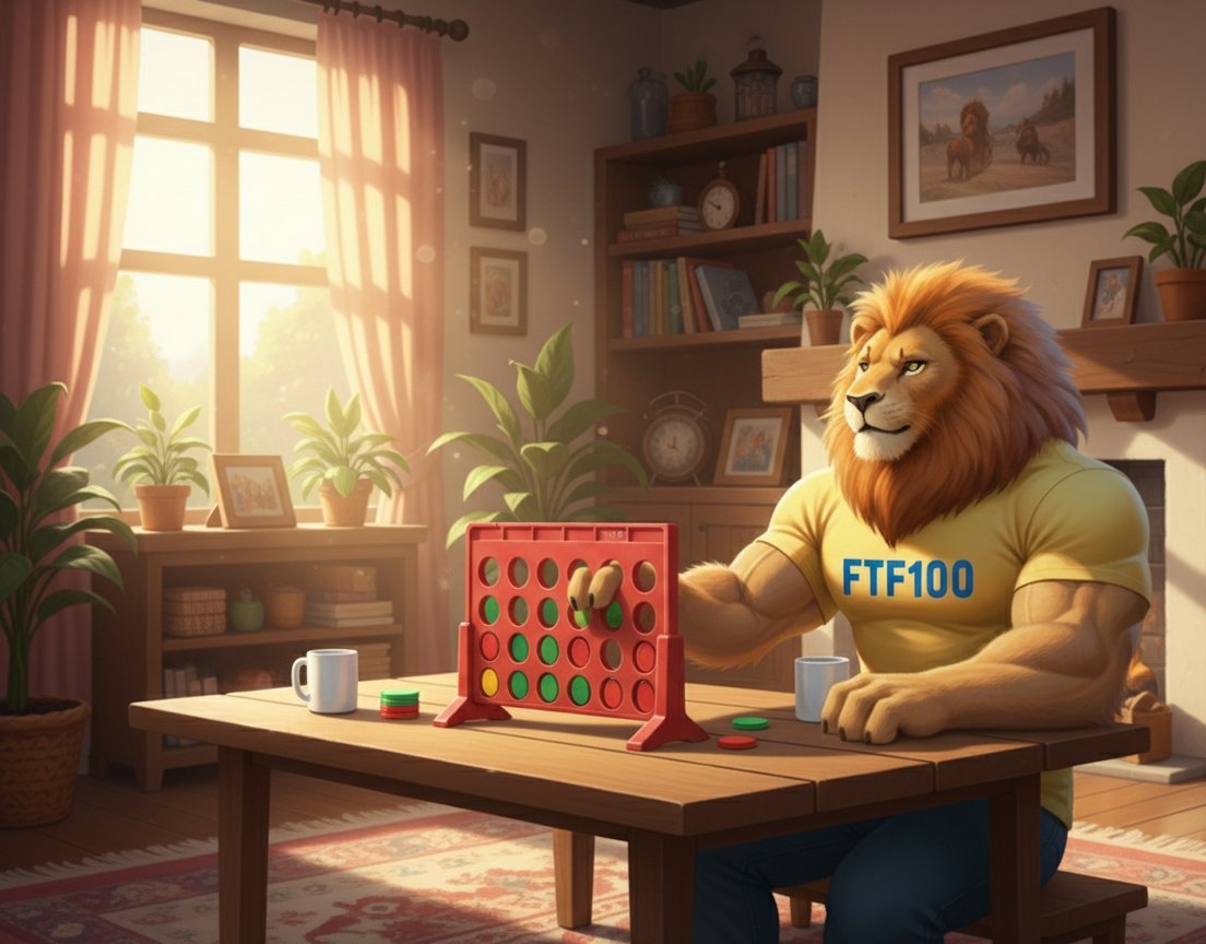 "Good morning, Lions! Fueling up with breakfast and making those crucial connections. Every move matters. #FTF100.