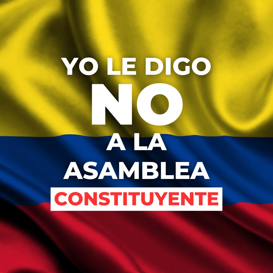 Quién más le dice No y enfáticamente No a la constituyente de Petro ?

🙋❤️