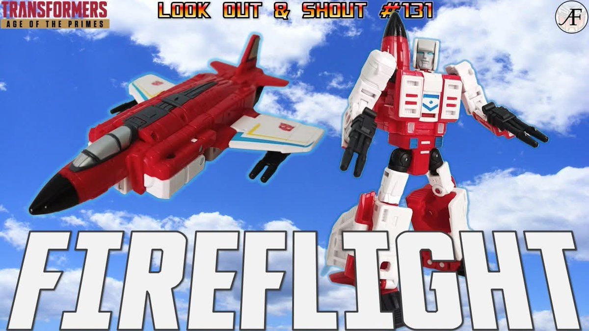 ArrowFyre's tweet photo. The last little Firefly 🎇
On episode 131 we're reviewing the final Aerialbot member from #Hasbro Age of the Primes Fireflight.
Next review, we combine..
Watch it here: https://t.co/1y98VqJcjM
#Transformers #AgeOfThePrimes #Fireflight https://t.co/CwJoPkwscy
