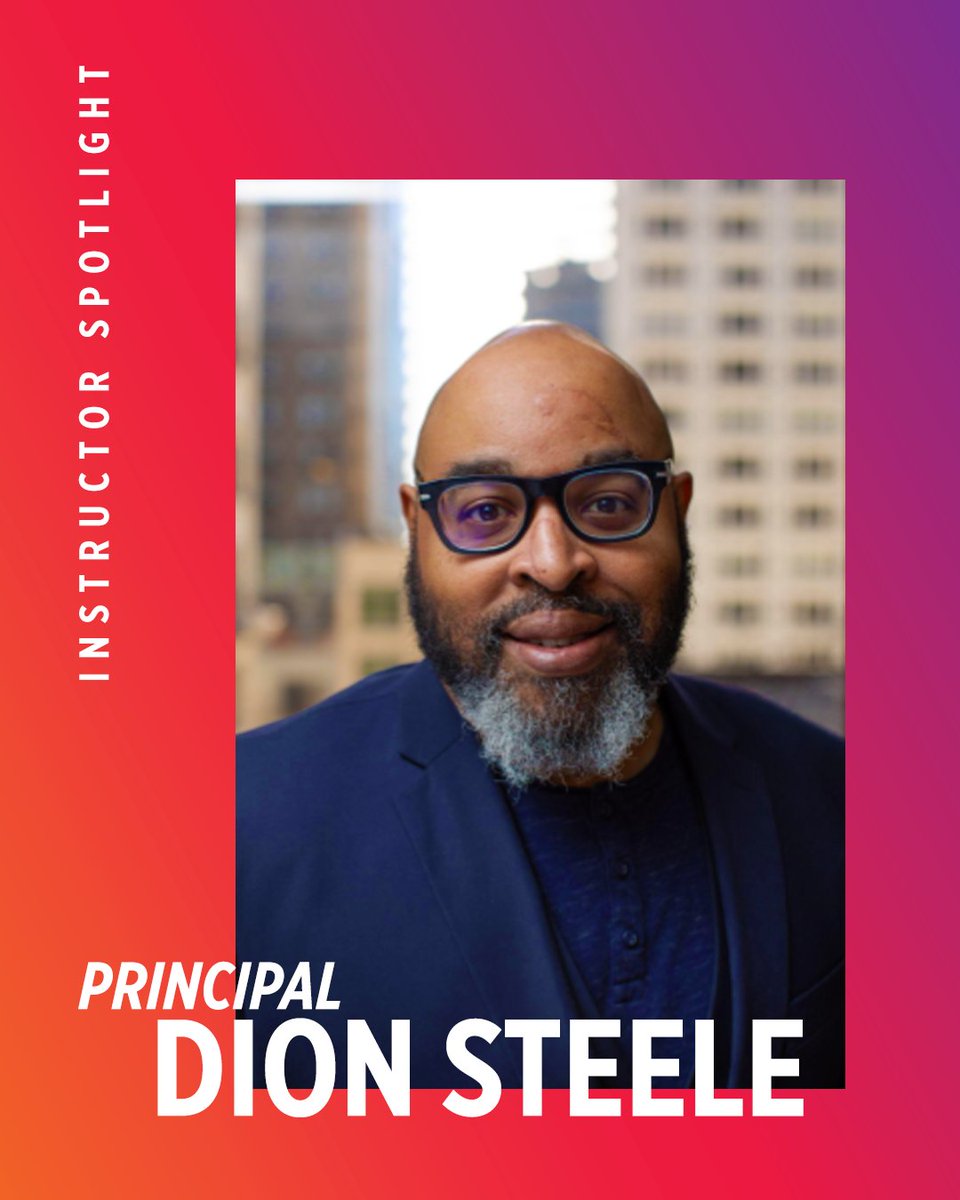 Welcome back, Principal Dion Steele!
A visionary educator and artist with 30+ years of experience, he’s here to inspire the next generation to dream, create, and lead through the arts.

Click the link below, to read the feature article.

aimchicago.org/article/2502797