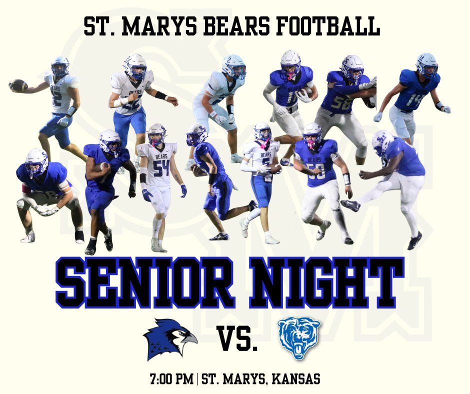 Gameday! 

Very thankful for these 13 seniors and everything they have given this football program and me as a person. 

Go Bears!