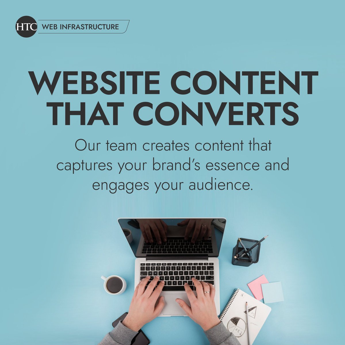 HTCWebSolutions's tweet image. Great design grabs attention, but compelling content converts. 📈
Learn more about our website content services at htc.ca 
#contentmarketing #websitecontent #webmarketing #digitalmarketing #webdevelopment