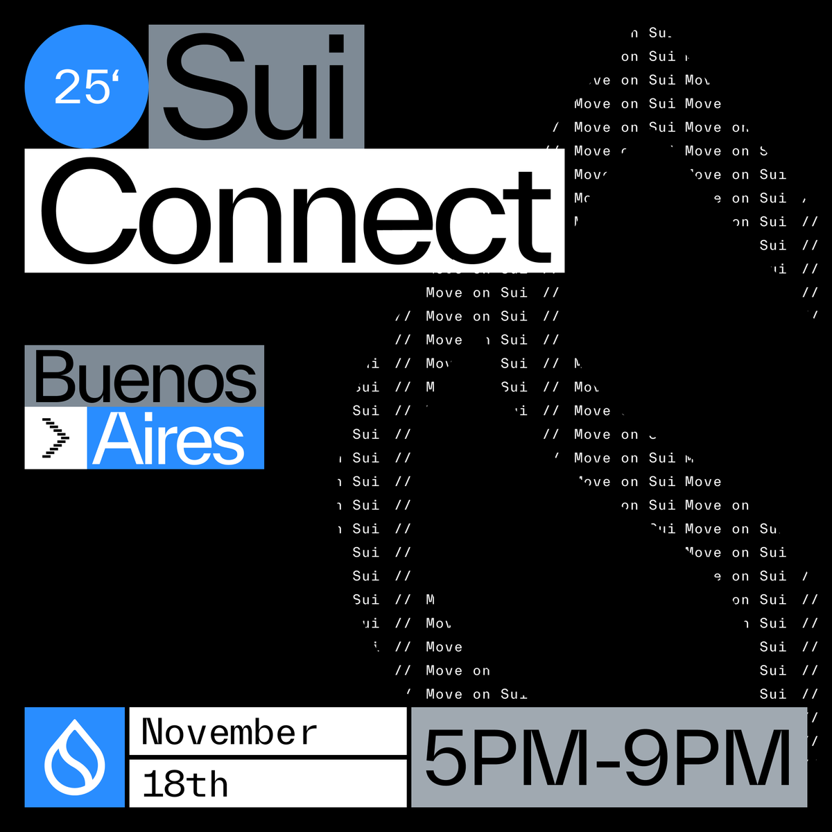 Sui Connect Buenos Aires 이벤트 포스터
