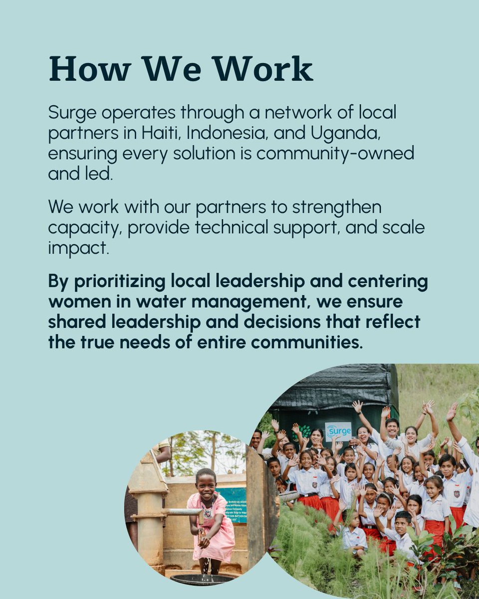 Surge for Water tweet media