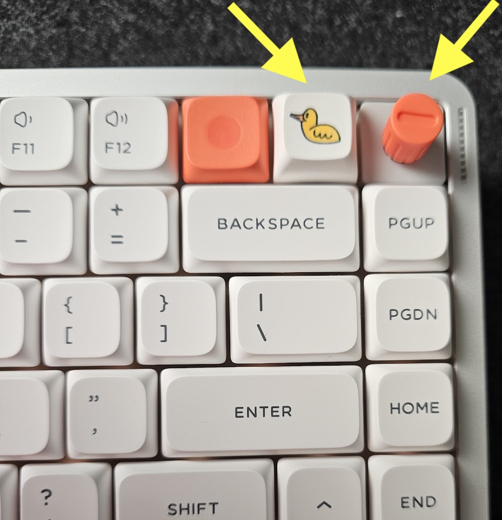 What should I program these two keys to do?
Wrong answers only