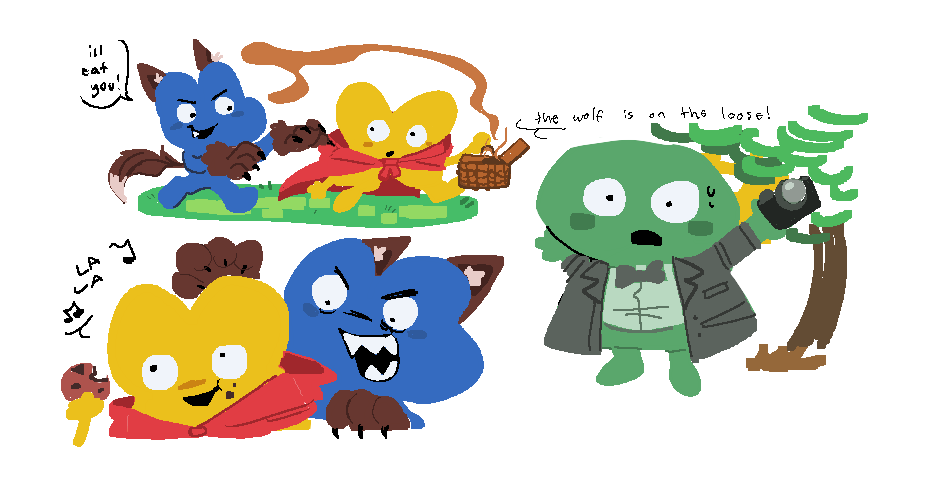 clausilly's tweet photo. more tpot/bfb doodles...... https://t.co/bJernDf3Mu