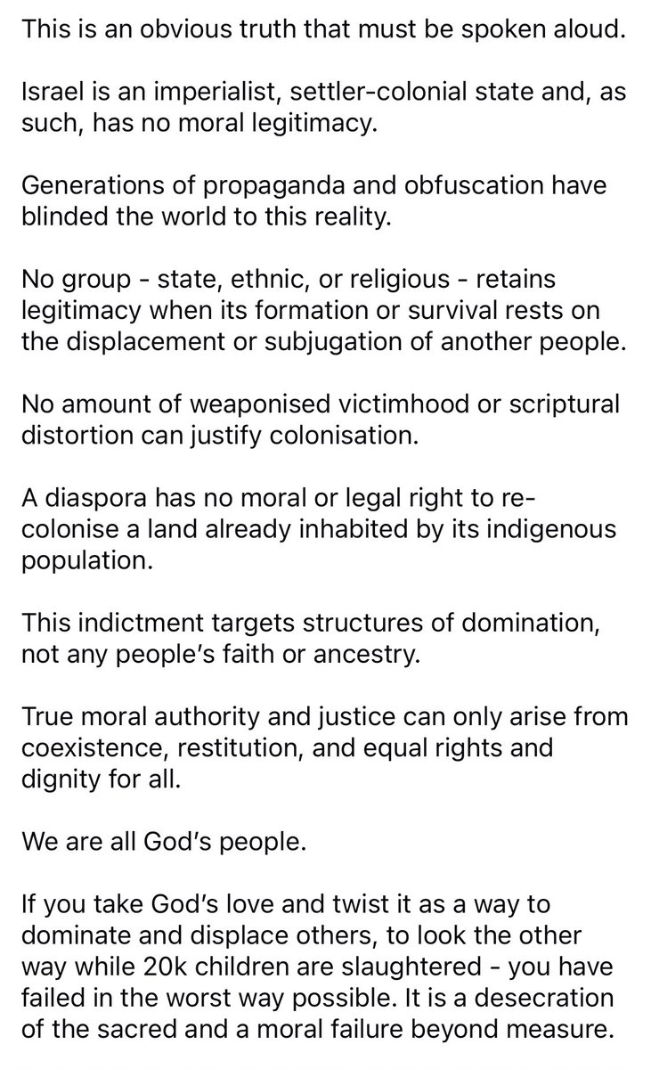neilonpt's tweet image. Israel is not Zion. It’s Babylon and ting. 

Zionism, as it is enacted here, bears no relation to Zion. Zionism is a perverse inversion.