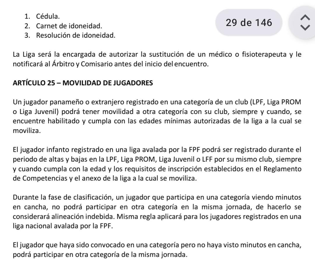 Tanto tiempo para indicar la sanción.