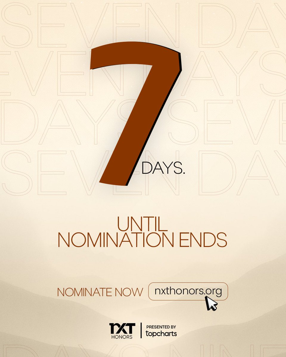 NXT Honors (@nxthonors) on Twitter photo The Official #NXTHonors Nominees will be announced on the 31st of October. Nominations ends on the 30th. 
Please ensure to ask us any questions about the nomination process by sending us a dm. The Official #NXTHonors Nominees will be announced on the 31st of October. Nominations ends on the 30th. 
Please ensure to ask us any questions about the nomination process by sending us a dm.