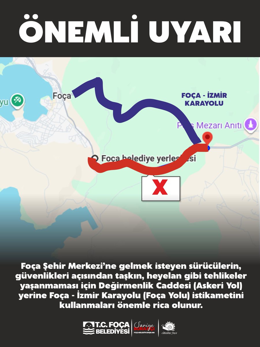 FOÇA BELEDİYESİ tweet media