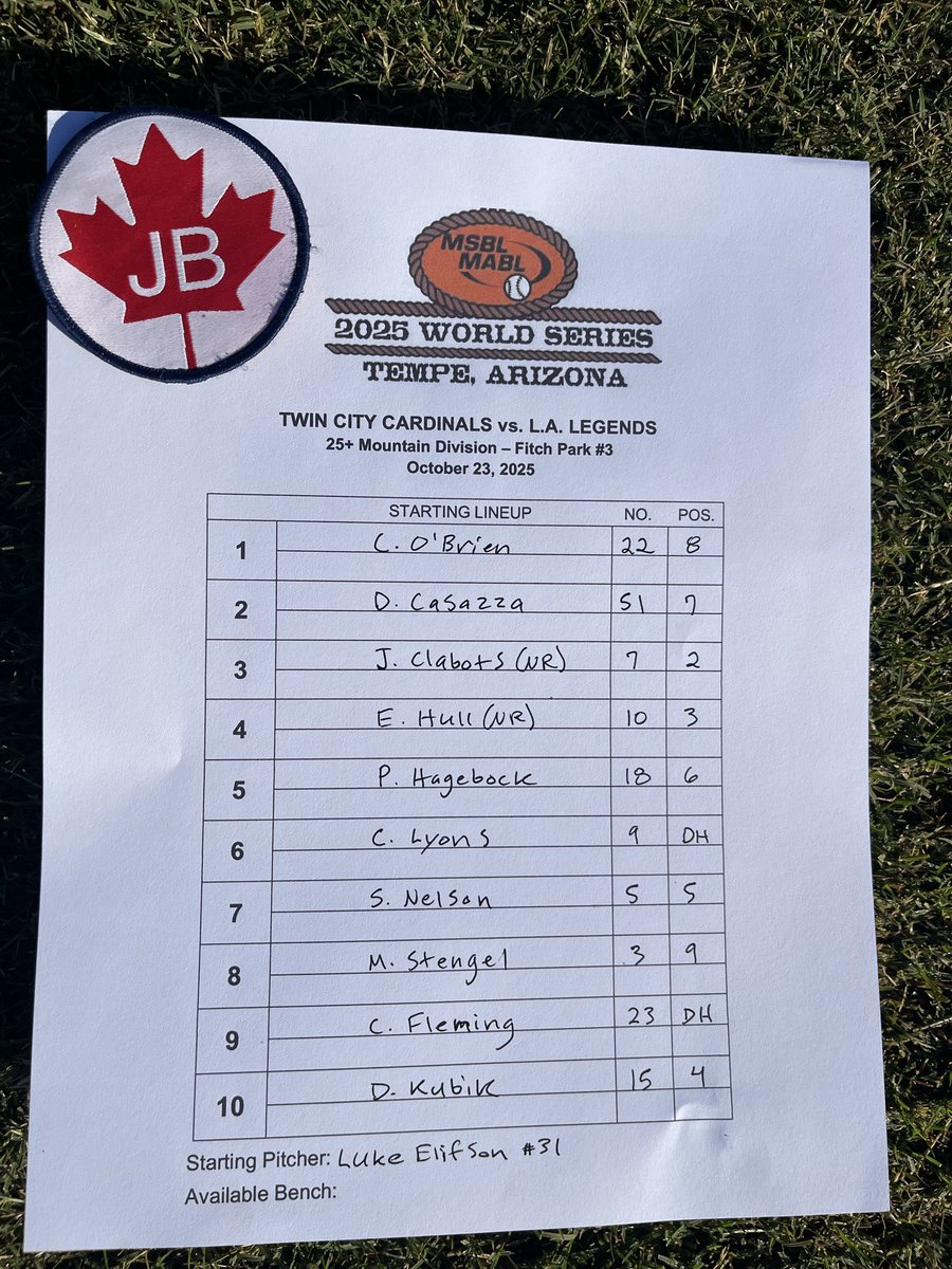 New day. New game. Let’s take it! 

GameChanger Live Stream:
web.gc.com/teams/efF7bNbX…