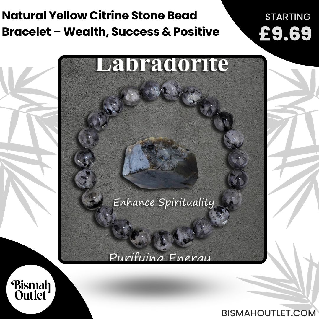 BismahOutlet's tweet image. 💎🌞 Attract positive energy &amp;amp; style!

Natural Yellow Citrine Stone Bead Bracelet — promotes wealth, success &amp;amp; positivity. Perfect healing crystal jewelry gift for women. 💖

🛒 Shop: bismahoutlet.com/products/natur…
#BismahOutlet #CitrineBracelet #HealingCrystals #PositiveEnergy