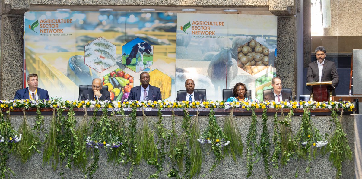 MusaliaMudavadi's tweet photo. The 5th Annual National Agribusiness Summit stands as a powerful platform to reposition agriculture as a competitive, profitable, and technology-driven enterprise that fuels Kenya’s economic transformation.

Through bold and deliberate policy commitments under the Government of Kenya’s Agricultural Sector Transformation and Growth Strategy (ASTGS) and Bottom-Up Economic Transformation Agenda (BETA), we are strengthening entire value chains, enhancing market efficiency, and modernizing rural infrastructure to unlock the full potential of the sector.

These frameworks are harmonizing county and national interventions, reducing duplication, curbing exploitation, stabilizing markets, and delivering tangible results for farmers and agripreneurs.

A critical pillar of this transformation is value addition and agro-processing. By investing in cottage industries, cold storage facilities, and agro-industrial parks, we are increasing farm incomes, creating quality jobs, and stimulating local economies.

This year’s summit brought together leaders from government, the private sector, academia, and development partners, united by a shared mission to transform agriculture into a vibrant engine of enterprise, innovation, and prosperity. Guided by the theme “From Promise to Action: Advancing Agribusiness through Dialogue and Innovation,” the conversations and commitments forged here affirm one truth, the future of agriculture lies in innovation, data, and technology.
