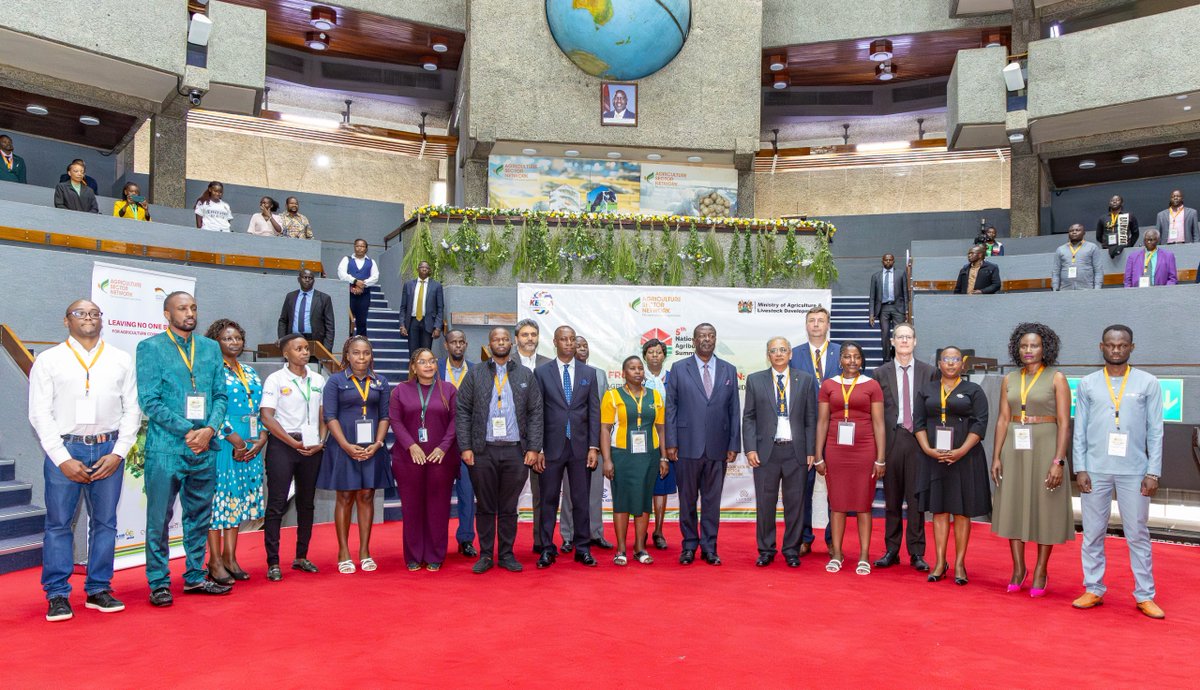 MusaliaMudavadi's tweet photo. The 5th Annual National Agribusiness Summit stands as a powerful platform to reposition agriculture as a competitive, profitable, and technology-driven enterprise that fuels Kenya’s economic transformation.

Through bold and deliberate policy commitments under the Government of Kenya’s Agricultural Sector Transformation and Growth Strategy (ASTGS) and Bottom-Up Economic Transformation Agenda (BETA), we are strengthening entire value chains, enhancing market efficiency, and modernizing rural infrastructure to unlock the full potential of the sector.

These frameworks are harmonizing county and national interventions, reducing duplication, curbing exploitation, stabilizing markets, and delivering tangible results for farmers and agripreneurs.

A critical pillar of this transformation is value addition and agro-processing. By investing in cottage industries, cold storage facilities, and agro-industrial parks, we are increasing farm incomes, creating quality jobs, and stimulating local economies.

This year’s summit brought together leaders from government, the private sector, academia, and development partners, united by a shared mission to transform agriculture into a vibrant engine of enterprise, innovation, and prosperity. Guided by the theme “From Promise to Action: Advancing Agribusiness through Dialogue and Innovation,” the conversations and commitments forged here affirm one truth, the future of agriculture lies in innovation, data, and technology.