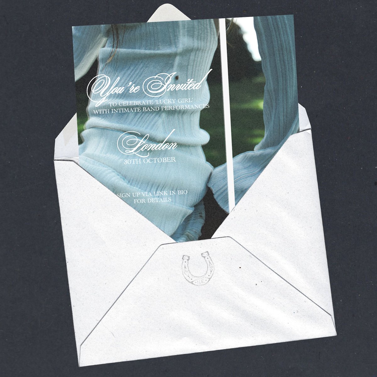 london, you’re up first🍀

come celebrate lucky girl with an intimate performance from me and the band. link in bio to sign up, details will be sent to the lucky winners’ inboxes

can’t wait to hang with you again🐎