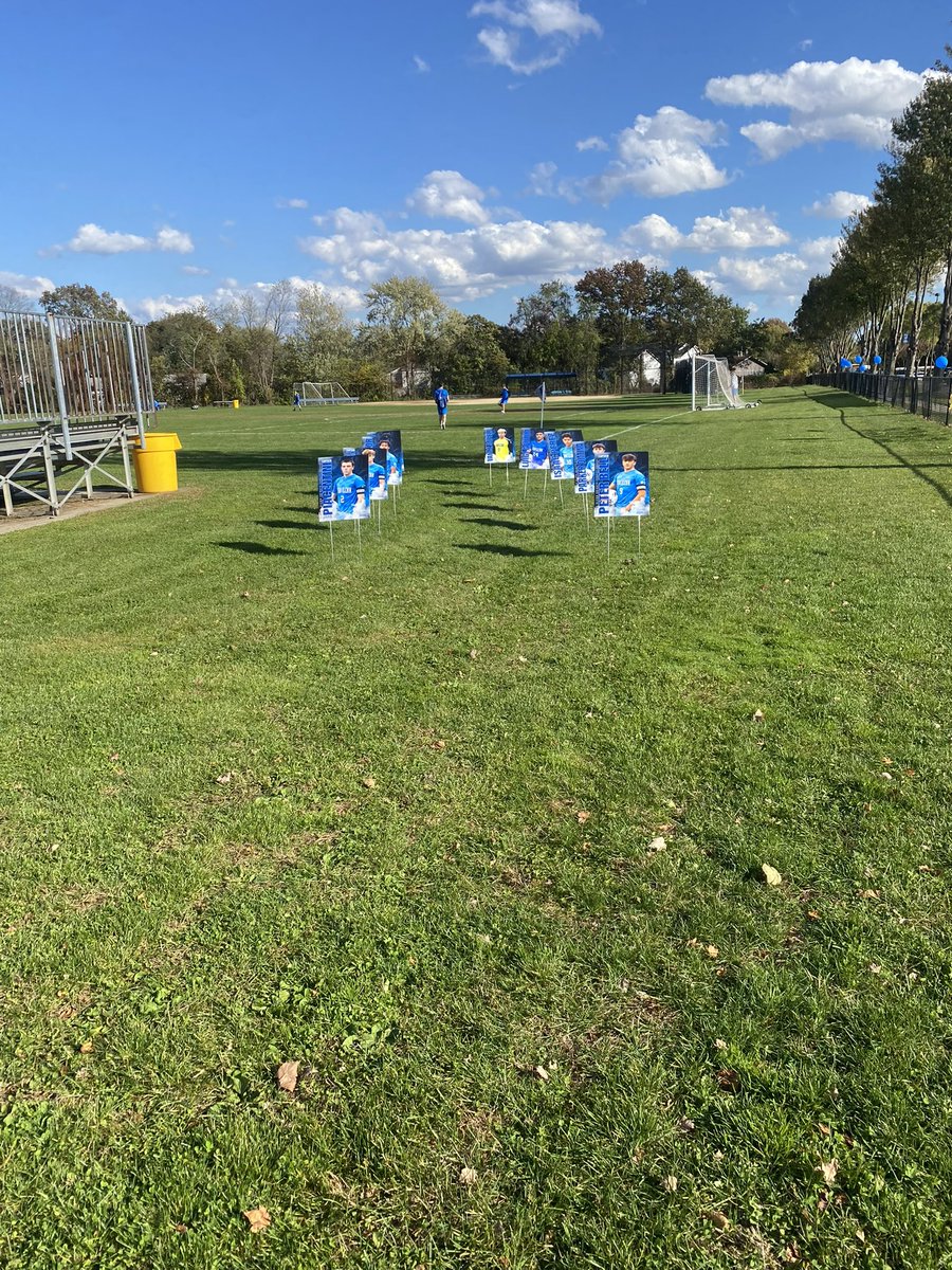 John Glenn Boys Soccer Senior Day . Outstanding Student Athletes and Parents. Thank you for four great years . Enjoy the playoffs !!