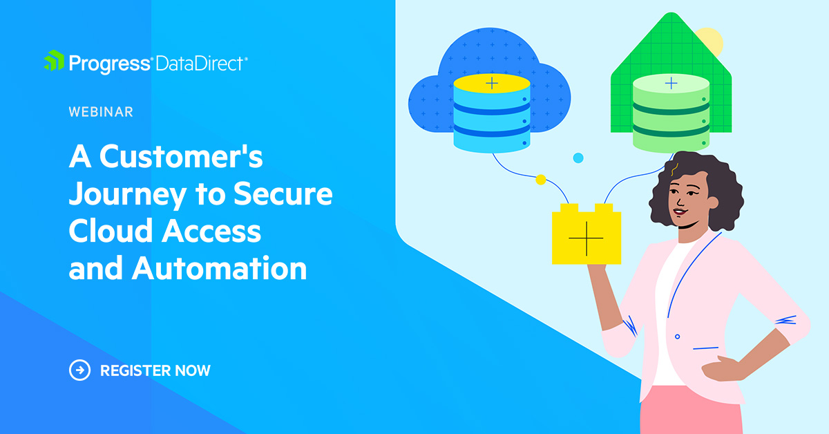 _DataDirect's tweet image. Don’t let legacy systems hold back your AI strategy!

Live webinar on October 30 at 1 p.m. ET to see how a leading intelligent document automation SaaS solution provider, connected on-prem and cloud data—with next to no development effort.

Register Now prgress.co/42R4M9m